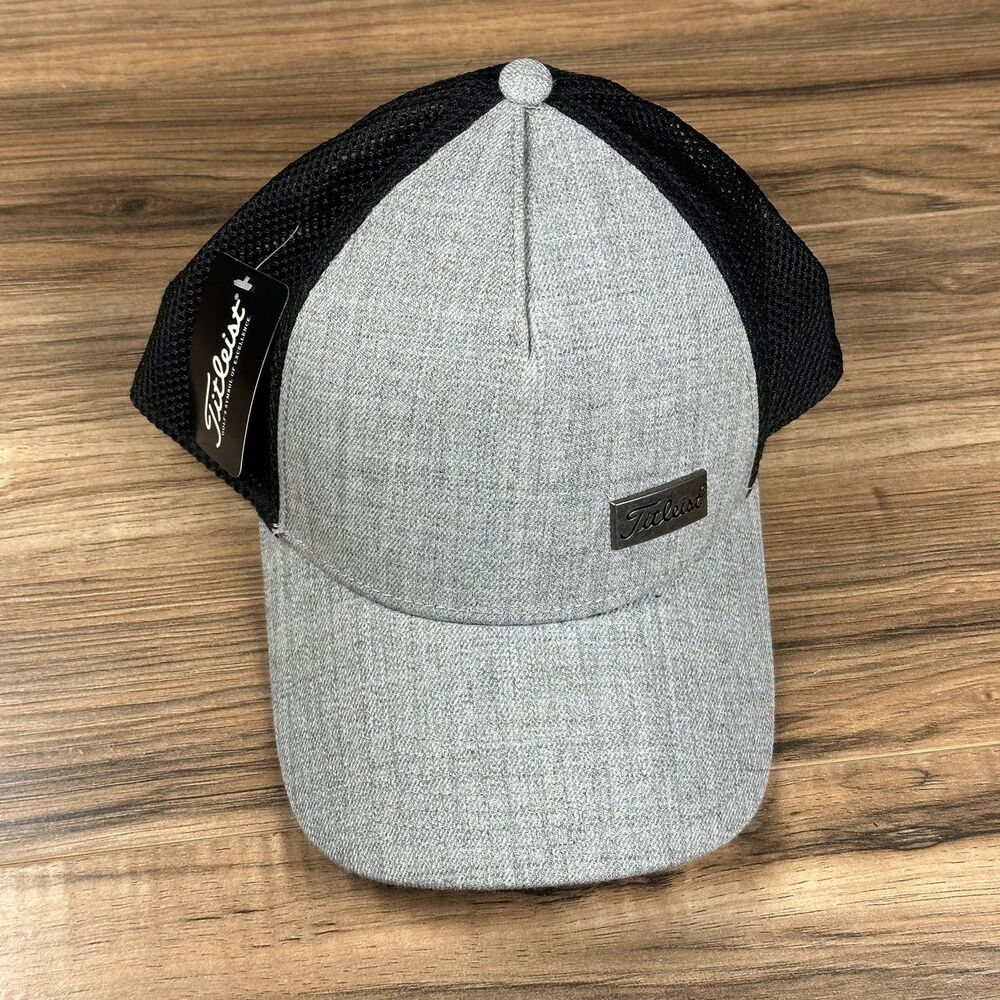 NEW Titleist West Coast Santa Cruz Golf Hat Cap Men’s Snap Back Gray Black